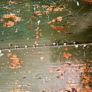 Me & Ro Silver Hammered Disc Bracelet